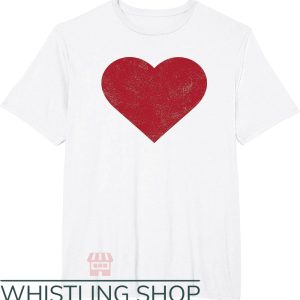 Keith Haring Heart T-Shirt Simple Heart