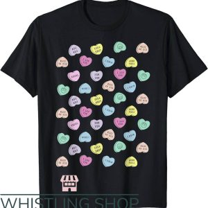 Keith Haring Heart T-Shirt Star Wars Candy Hearts Love