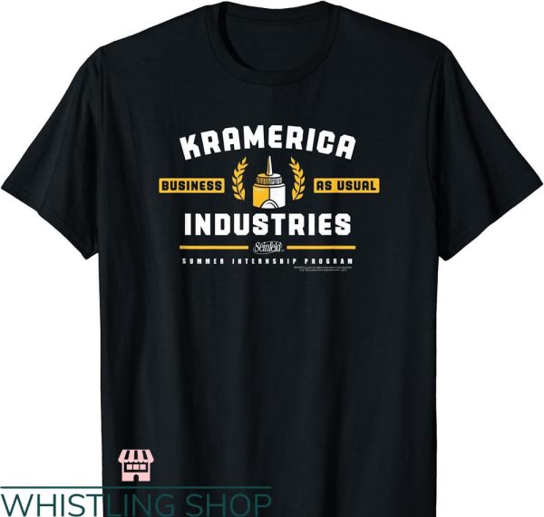 Kramer Seinfeld T-shirt Seinfeld Kramerica Industries