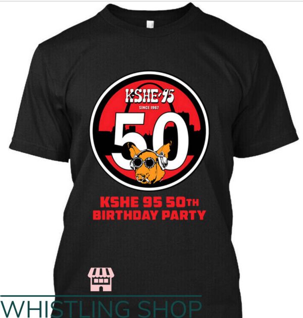 Kshe 95 T-Shirt 50th Birthday Party American Rock Trending