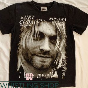 Kurt Cobain T-Shirt I Hate Myself