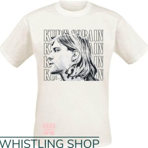 Kurt Cobain T-Shirt Kurt Cobain Contrast Shirt