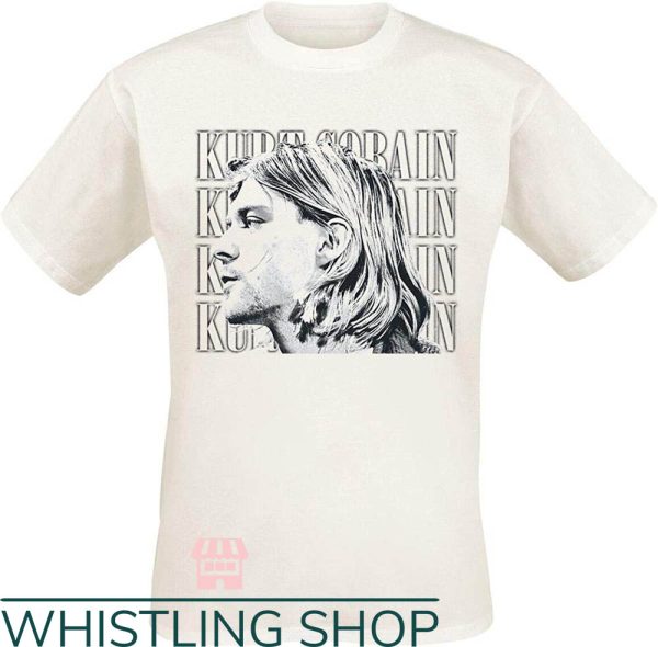 Kurt Cobain T-Shirt Kurt Cobain Contrast Shirt