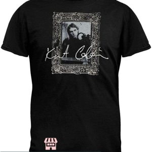Kurt Cobain T-Shirt Kurt Cobain Signature Frame Shirt