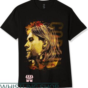 Kurt Cobain T-Shirt Side View Of Kurt