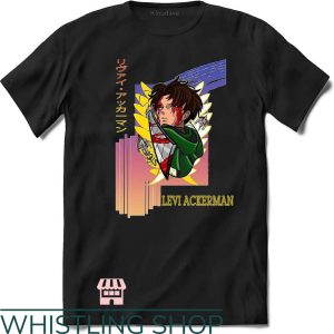 Levi Ackerman T-Shirt Anime Ackerman Captain