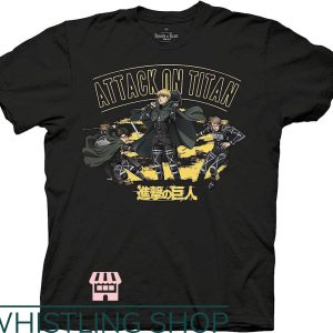Levi Ackerman T-Shirt Attack On Titan Levi Ackerman Crew