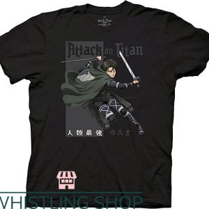 Levi Ackerman T-Shirt Humanity’s Strongest Soldier