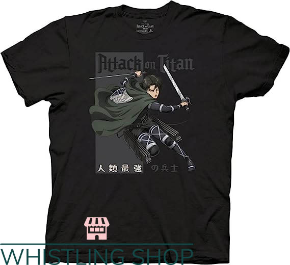 Levi Ackerman T-Shirt Humanity’s Strongest Soldier