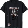 Levi Ackerman T-Shirt Levi And Eren Blood
