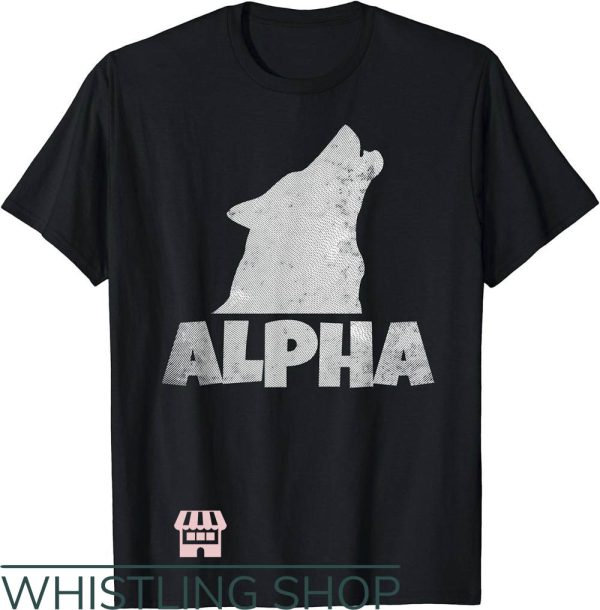 Lone Wolf T-Shirt Alpha Lone Wolf Shirt