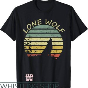 Lone Wolf T-Shirt Vintage Lone Wolf Shirt