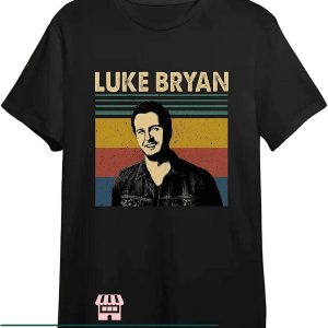 Luke Bryan T-Shirt Retro Luke Bryan