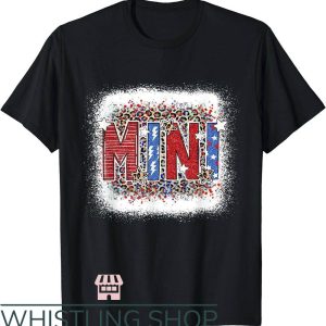 Mama Mini T-Shirt Bleached Leopard Mini