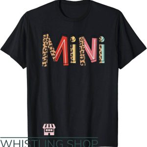 Mama Mini T-Shirt Mini Leopard Shirt