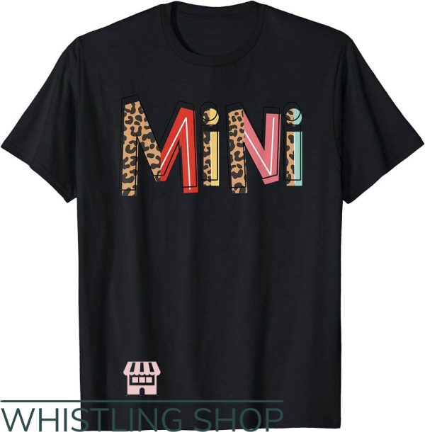 Mama Mini T-Shirt Mini Leopard Shirt