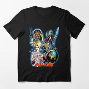 Mars Attack T-shirt Mars Attack Movie Poster T-shirt