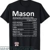 Mason James T-Shirt Mason Nutrition Shirt