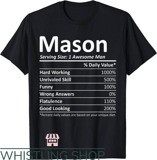 Mason James T-Shirt Mason Nutrition Shirt