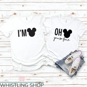Matching Disney For Couples T-shirt