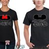 Matching Disney For Couples T-shirt Mom And Dad Mickey