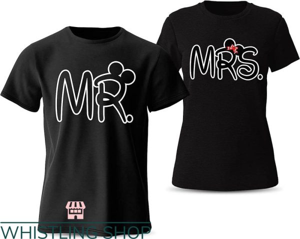 Matching Disney For Couples T-shirt Mr And Mrs Mickey Shirt
