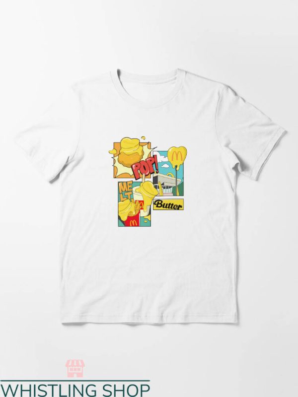 Mcdonalds Bts T-shirt Bts Mcdonalds Melting Collection