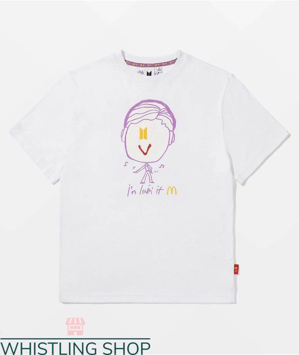 Mcdonalds Bts T-shirt Bts x Mcdonalds V Saucy Shirt