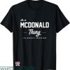 Mcdonalds Bts T-shirt Its A Mcdonald Thing T-shirt