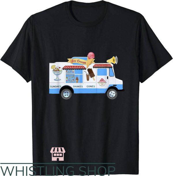 Mister Softee T-Shirt Ice Cream Truck Nostalgic Cute Gift