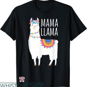 Mommy And Me T-shirt Mama Llama T-shirt