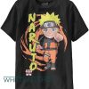 Naruto Birthday T Shirt Fist Anime Youth Crew