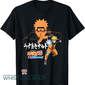 Naruto Birthday T Shirt Jutsu Closeup with Kanji