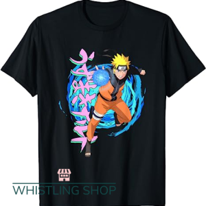 Naruto Birthday T Shirt Shippuden Blue Spirals