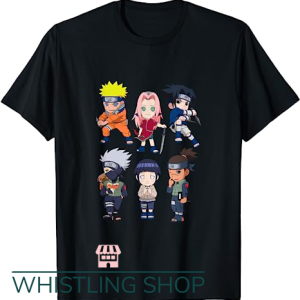 Naruto Hello Kitty T Shirt Chibi Heroes