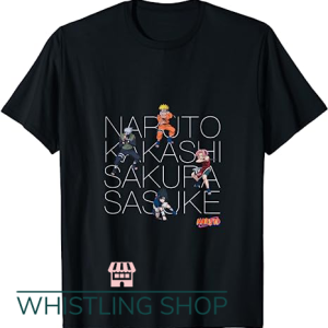 Naruto Hello Kitty T Shirt Naruto Kakashi Sakura