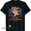 Naruto Vintage T Shirt Closed Caption Ninja Way