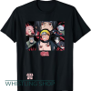 Naruto Vintage T Shirt Group Panels