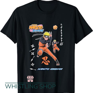 Naruto Vintage T Shirt Style Badges