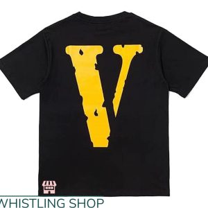 Nav Vlone T-shirt Big Yellow V