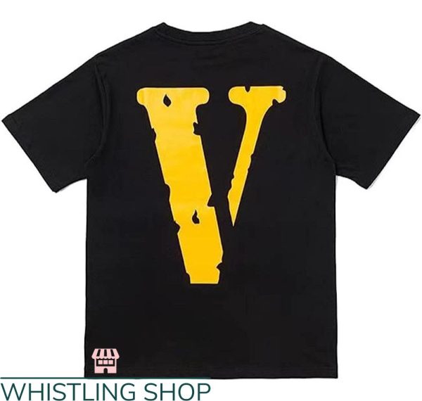 Nav Vlone T-shirt Big Yellow V