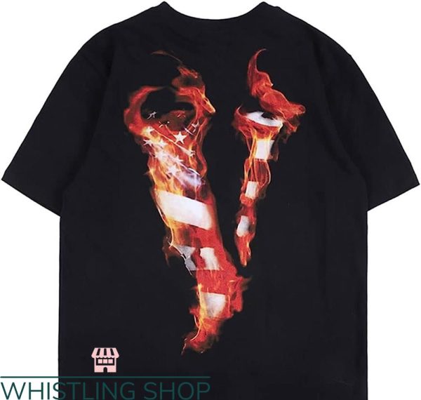 Nav Vlone T-shirt Fire Red