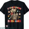 Overstimulated Moms Club T-Shirt Groovy Skeleton