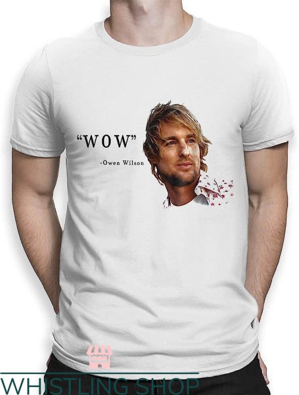 Owen Wilson Nirvana T-Shirt Wow Owen Wilson Face