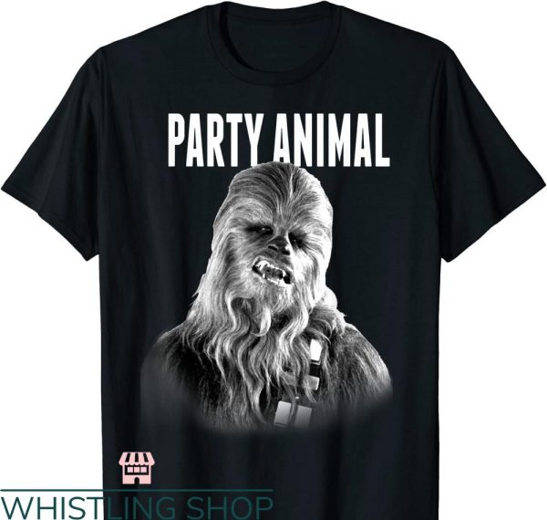 Party Animals T-shirt Chewie Head Shot