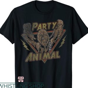 Party Animals T-shirt Star Wars Chewbacca Portrait