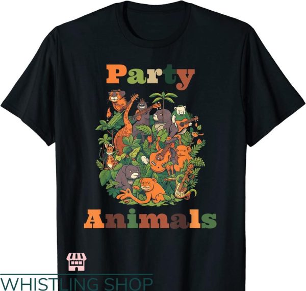 Party Animals T-shirt Wild Party Animals Music Band