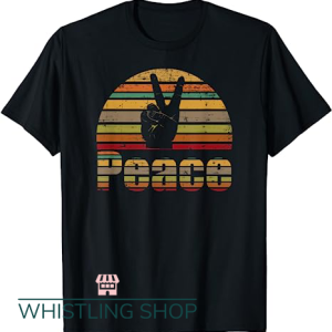 Peace Through Superior Firepower T Shirt Love 60’s 70’s