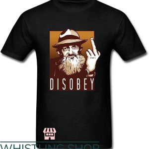 Popcorn Sutton T-Shirt Disobey T-Shirt Trending