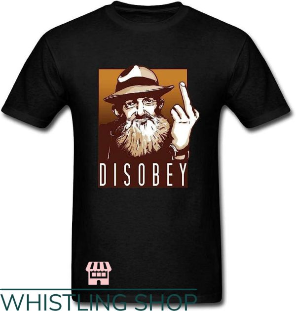 Popcorn Sutton T-Shirt Disobey T-Shirt Trending